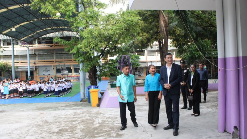 ตรวจเยี่ยมโรงเรียนเพี้ยนพินอนุสรณ์เปิดเทอมวันแรก  - รูปภาพเพิ่มเติม