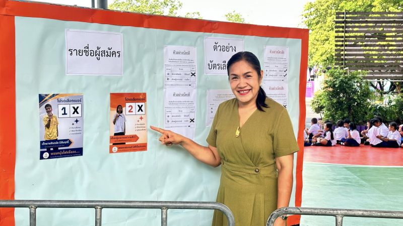 กิจกรรมเลือกตั้งประธานสภานักเรียนและคณะกรรมการสภานักเรียน ประจำปีการศึกษา 2568 - รูปภาพเพิ่มเติม